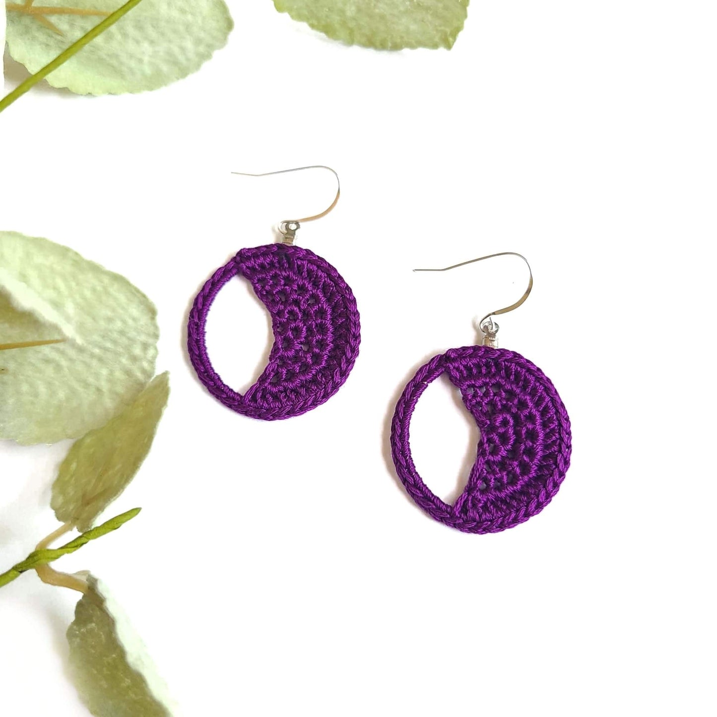 Crescent Moon Purple