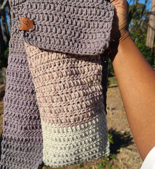 Blends of Gray Scarf