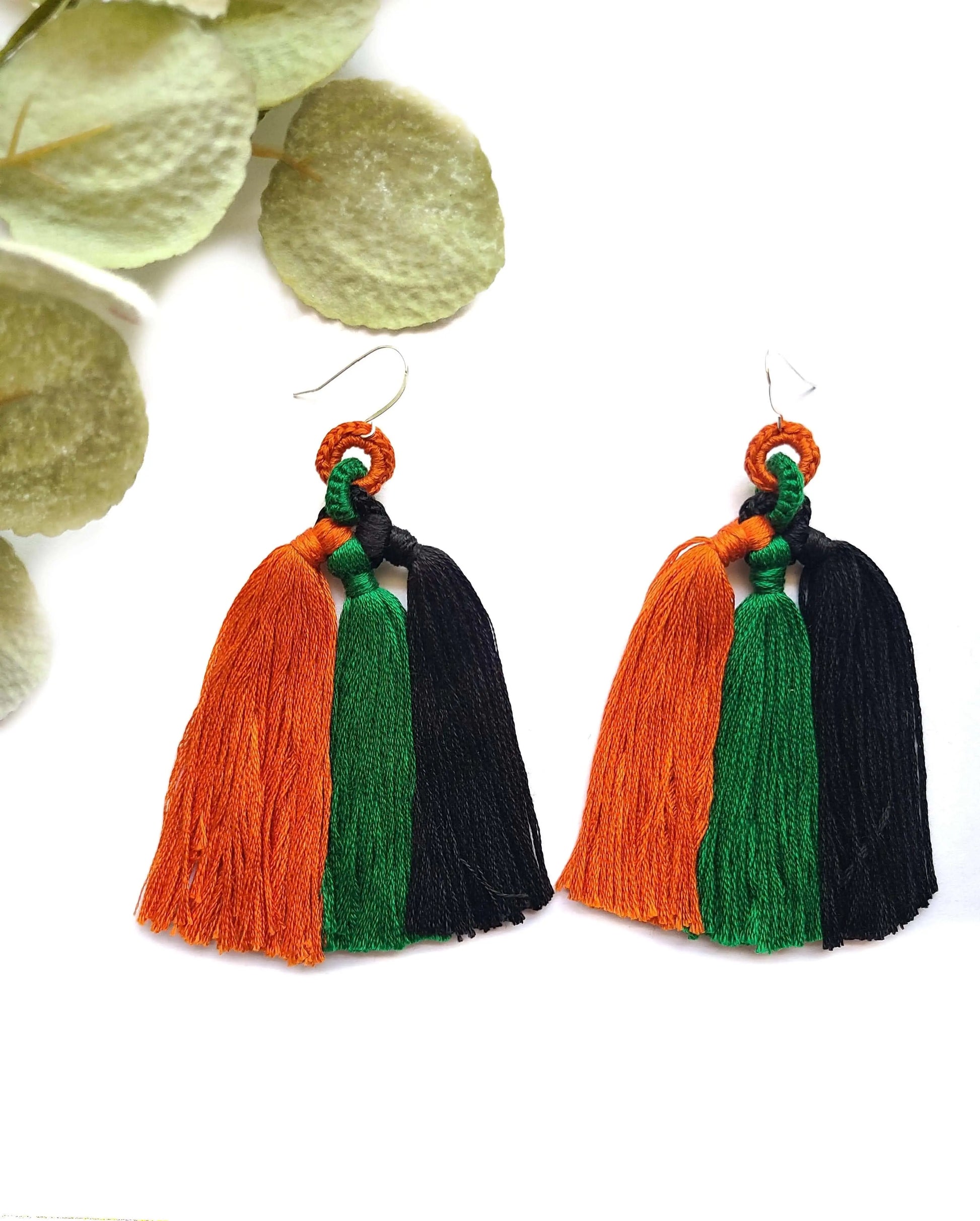 FAMU Tassels Earrings SysaicKnotz