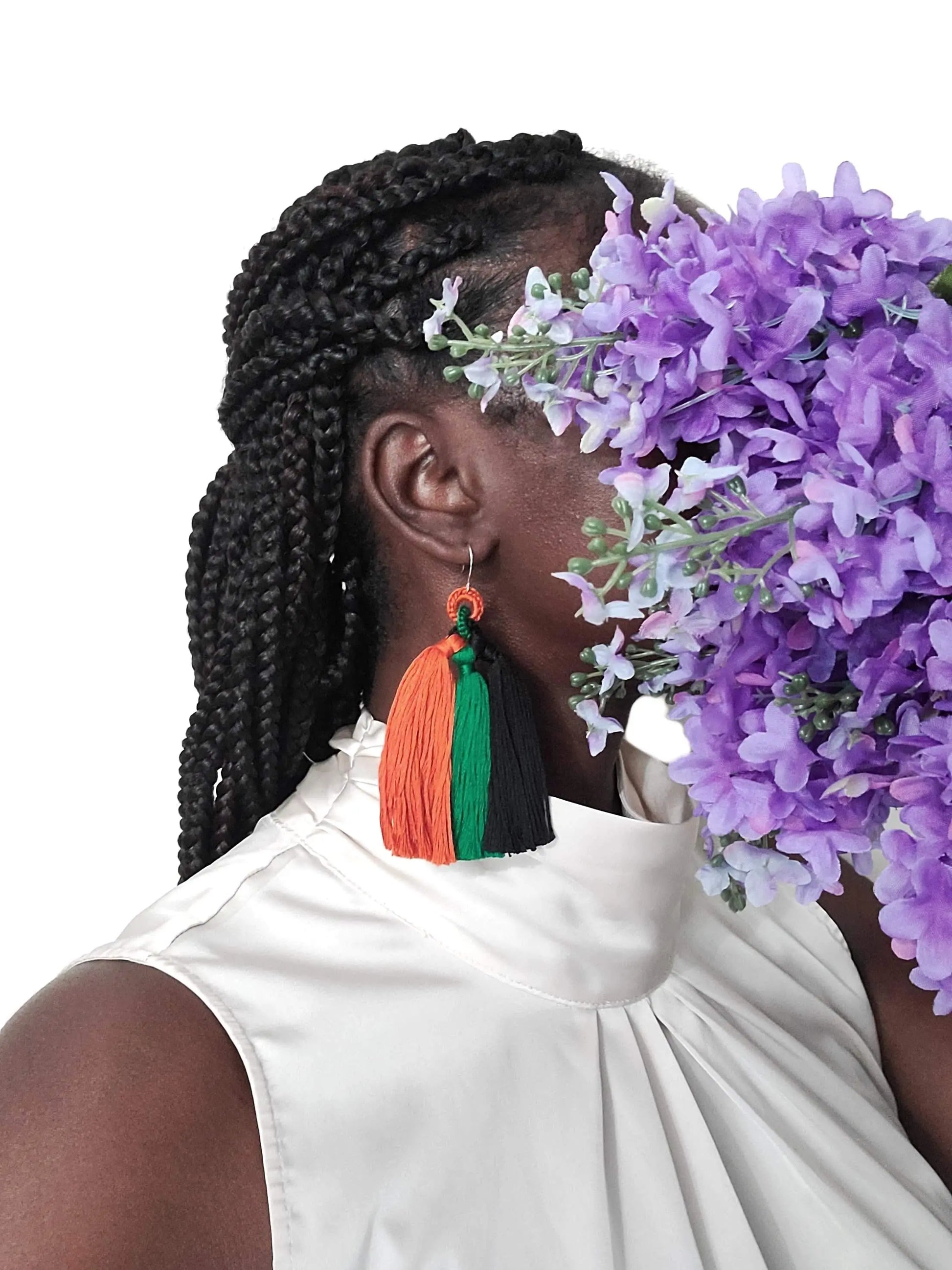 FAMU Tassels Earrings SysaicKnotz