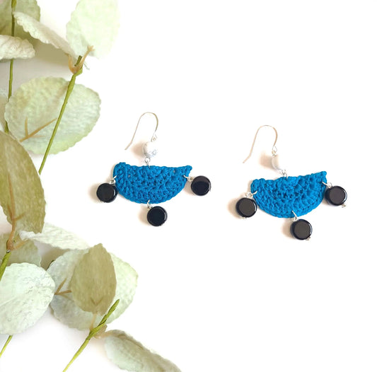 Half Circle Dangle Earrings SysaicKnotz