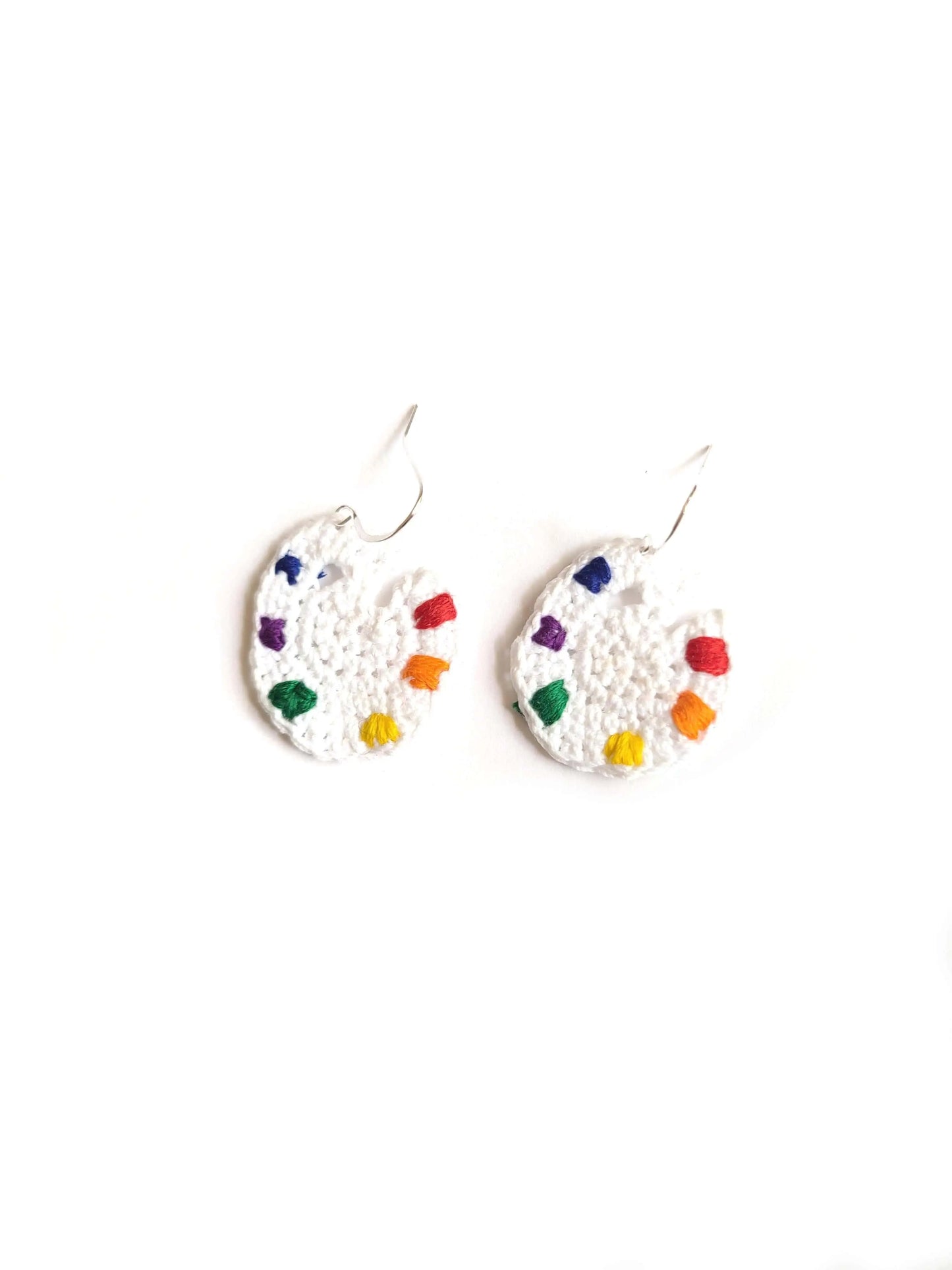Paint Palette Earrings SysaicKnotz