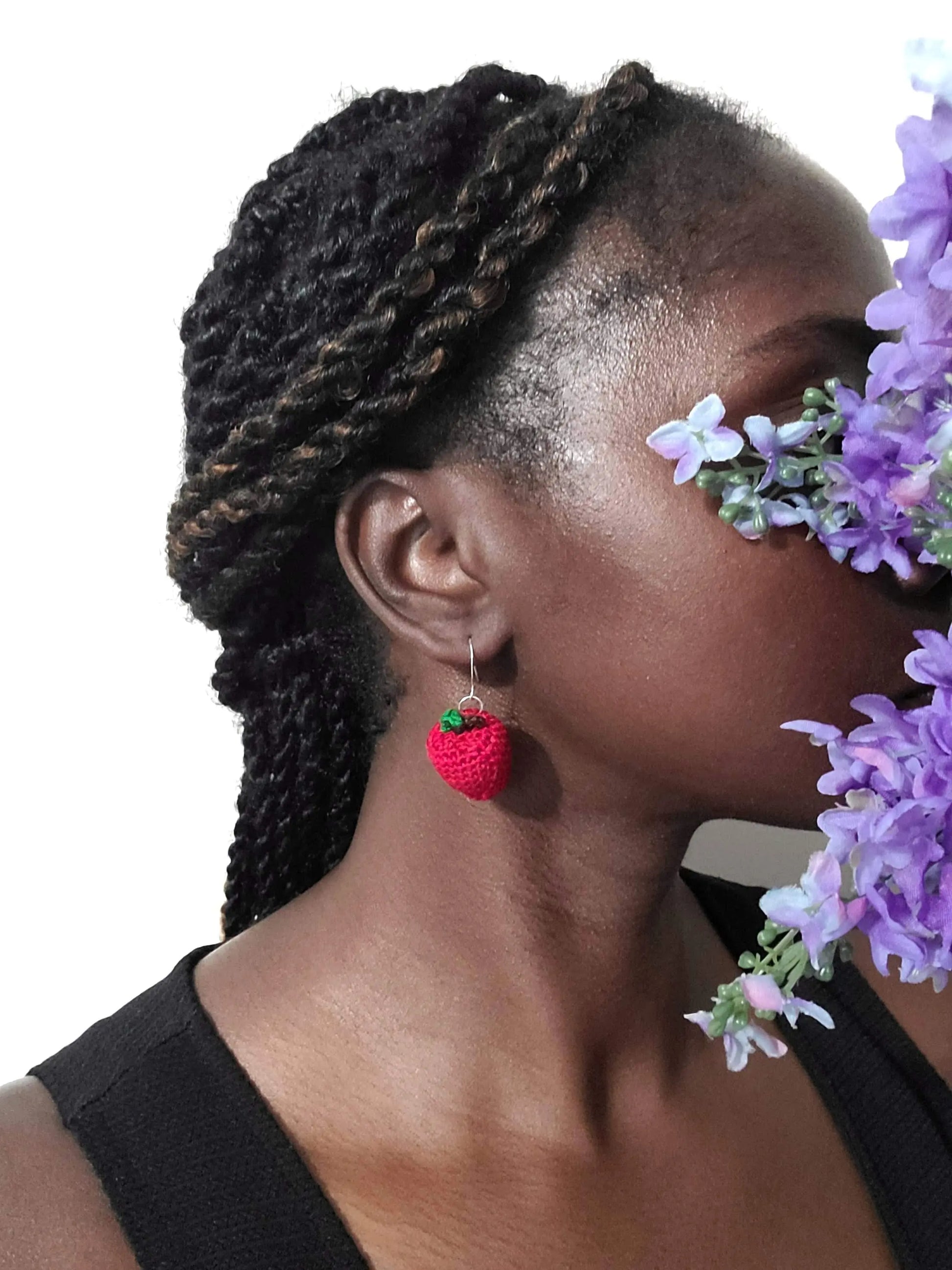 Teacher Apple Earrings SysaicKnotz