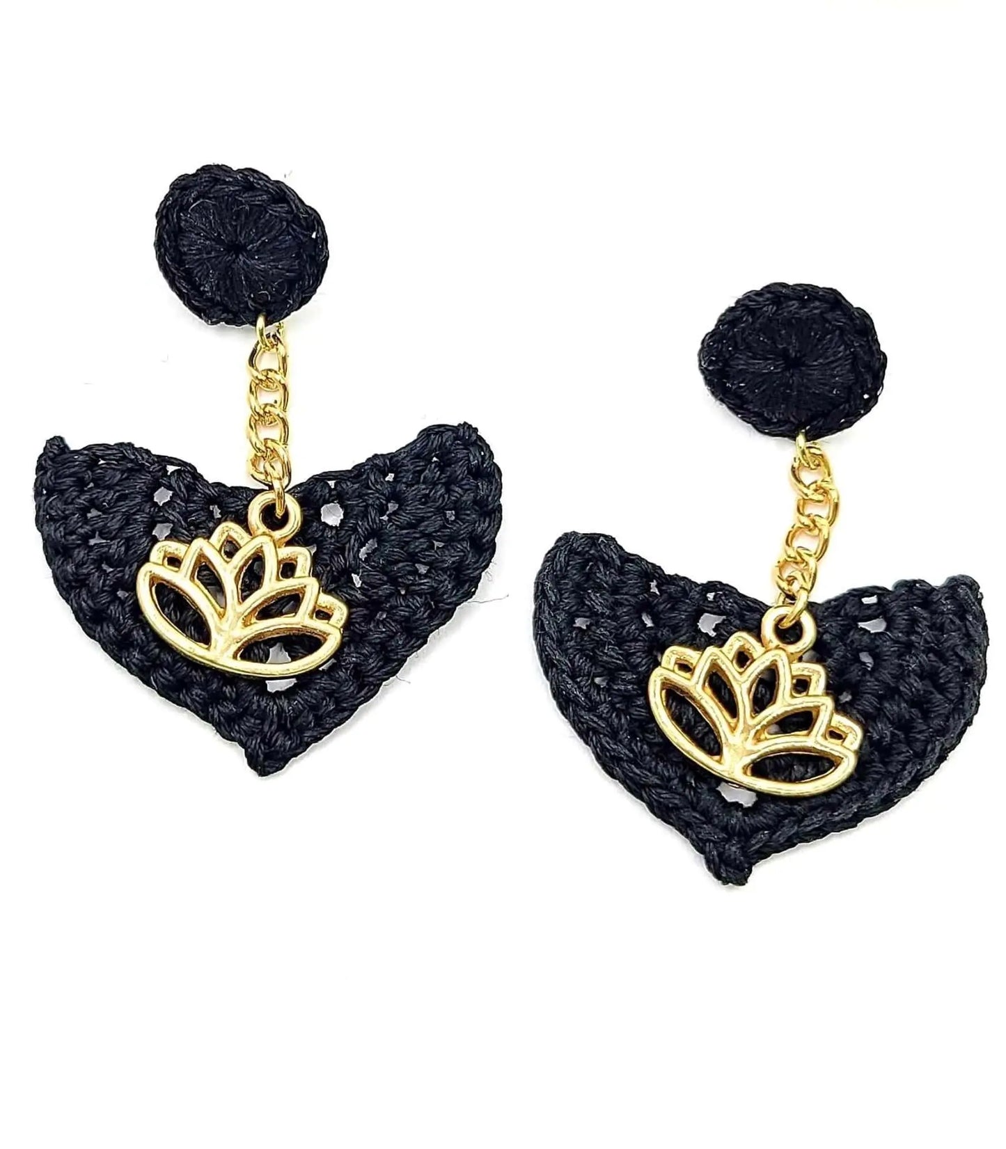 Lotus Flower Earrings SysaicKnotz