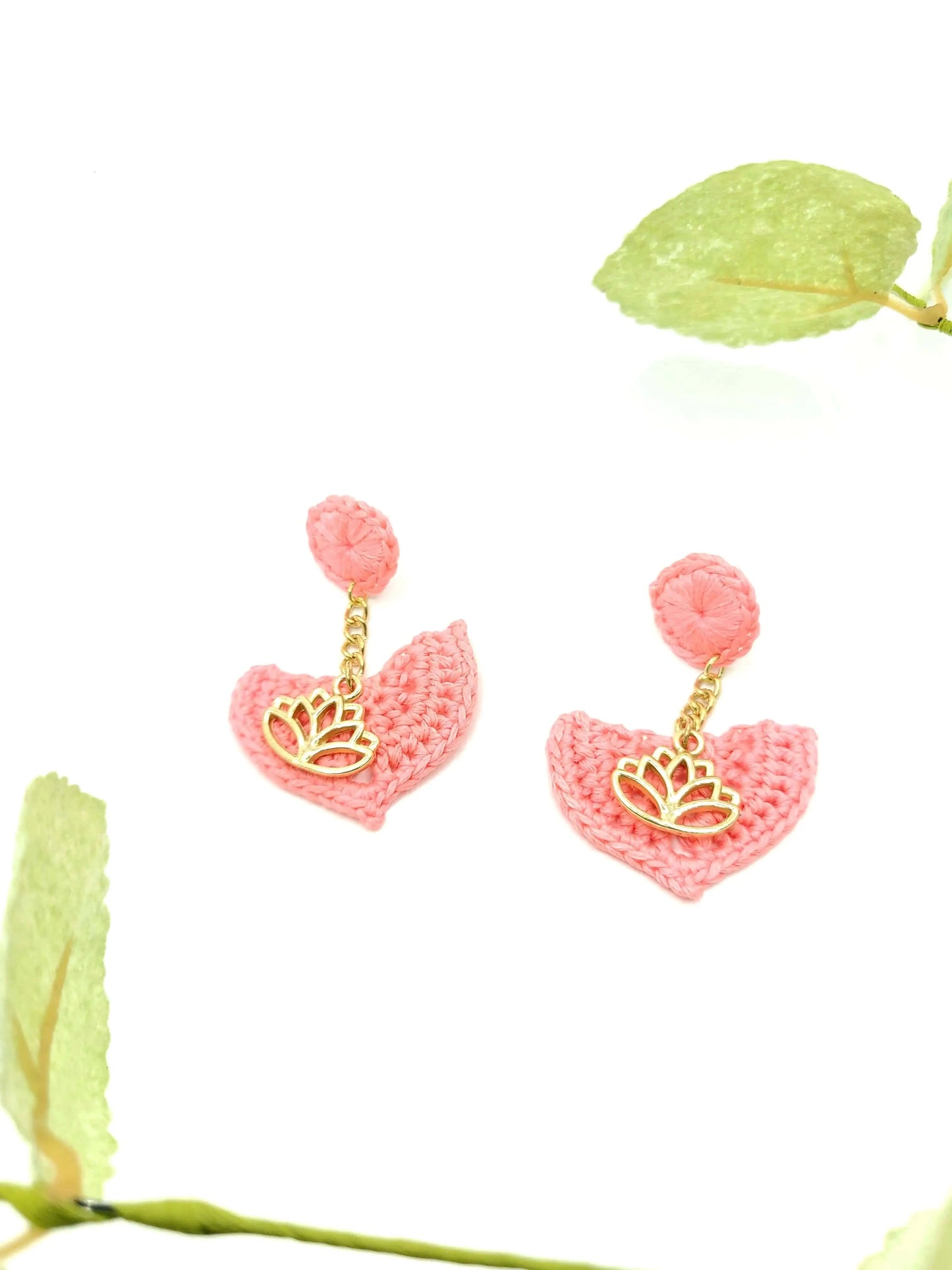 Lotus Flower Earrings SysaicKnotz