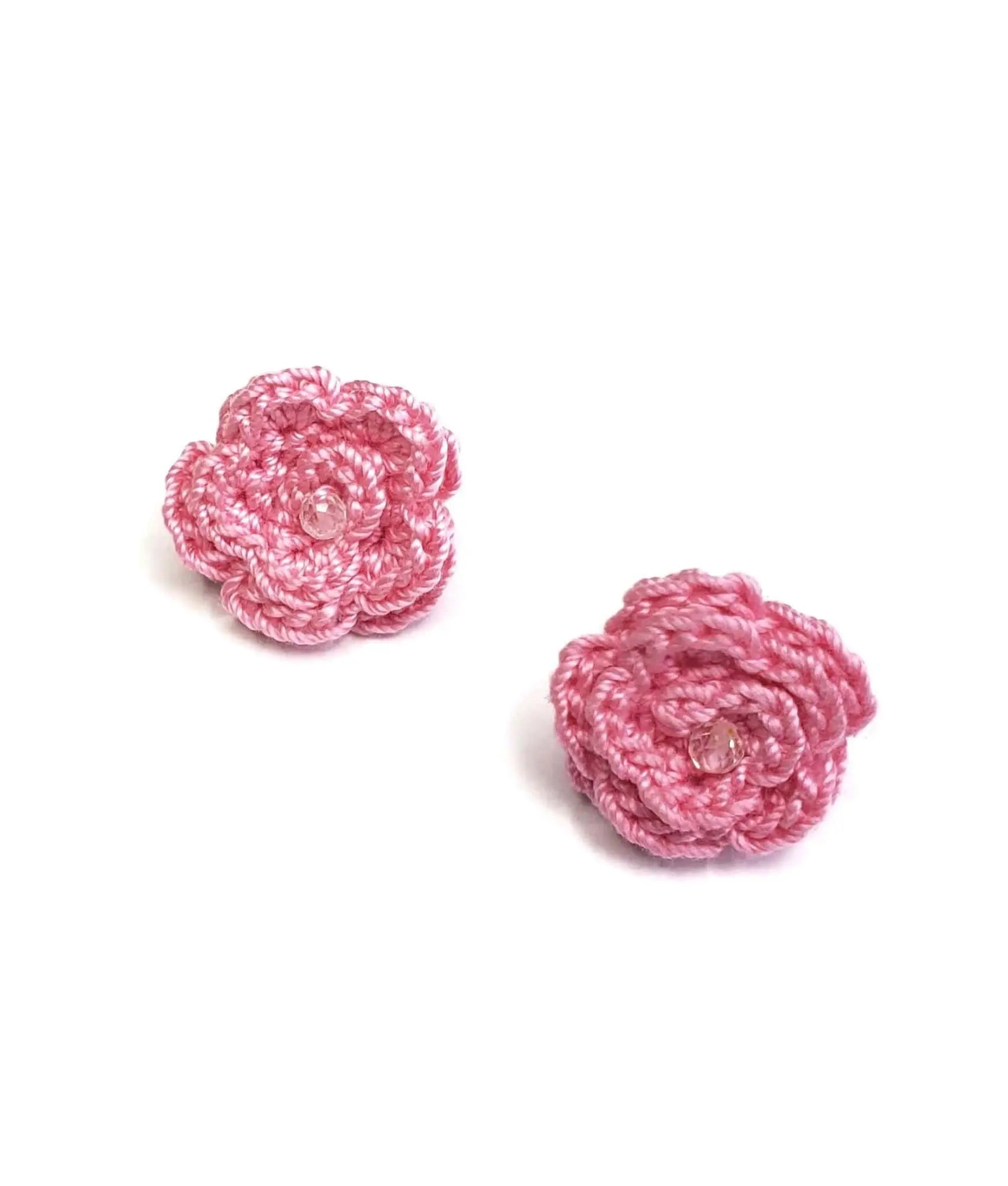 Rose Stud Earrings SysaicKnotz